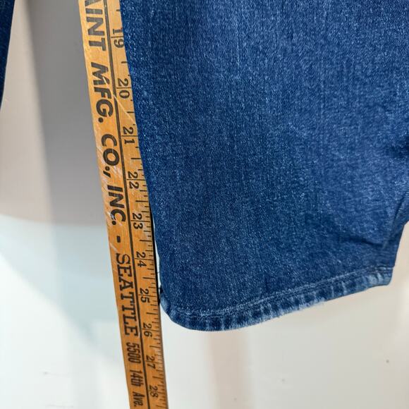 Mother Denim The Fangirl Flood Jeans Barrel Wide Leg Yee Haw 26 - Picture 5 of 12